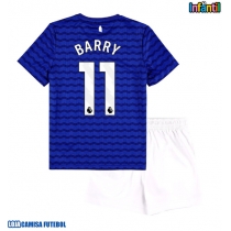 Camisa de Futebol Everton Thierno Barry #11 Equipamento Principal Infantil 2025-26 Manga Curta (+ Calças curtas)